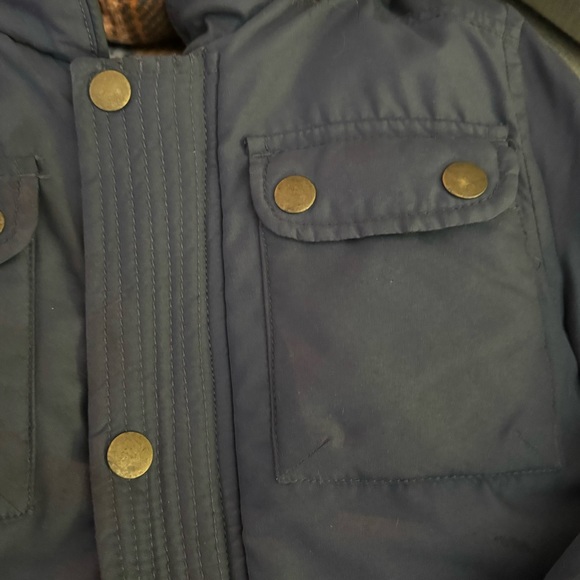 Carter’s Gray Insulated Winter Coat Size 5/6 - Picture 5 of 7